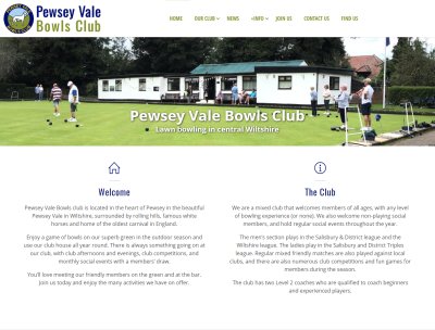 Pewsey Bowls Club, Wiltshire